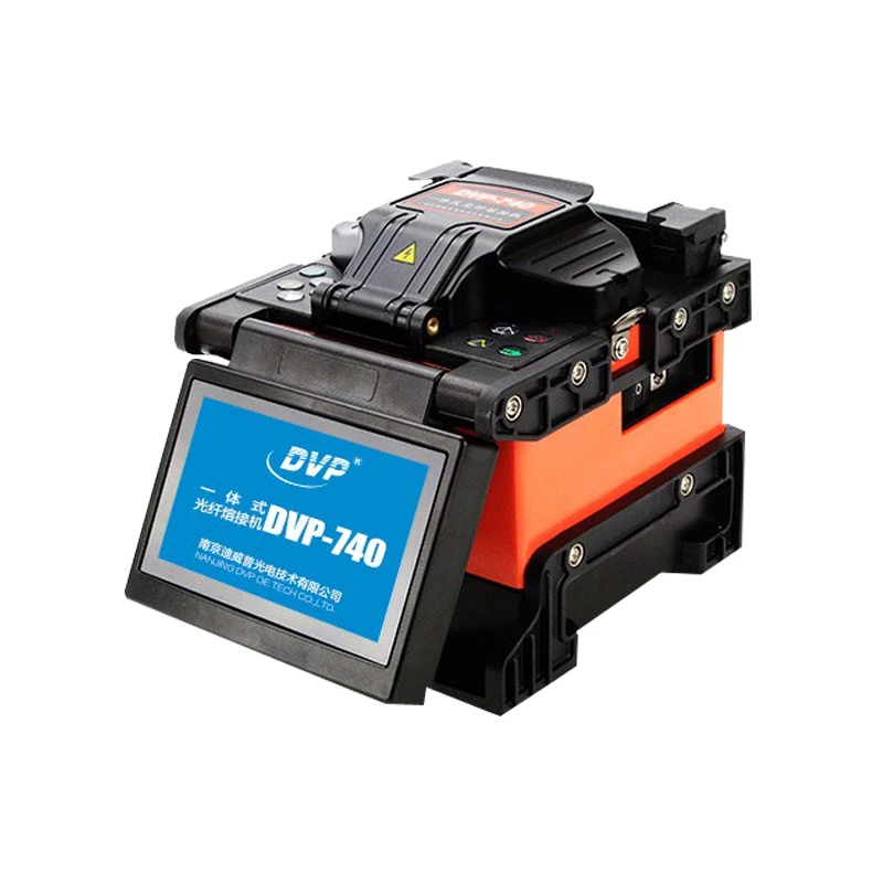 High quality DVP-740  Fusion splicing machine FTTX Fiber Optic Fusion Splicer ARC English menu Fusion Splicer