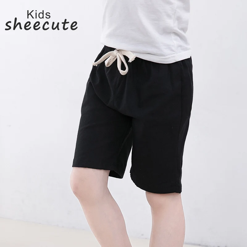 

SheeCute Girls Boys Candy Color Casual Cotton Beach Shorts 3-11Y SC1104