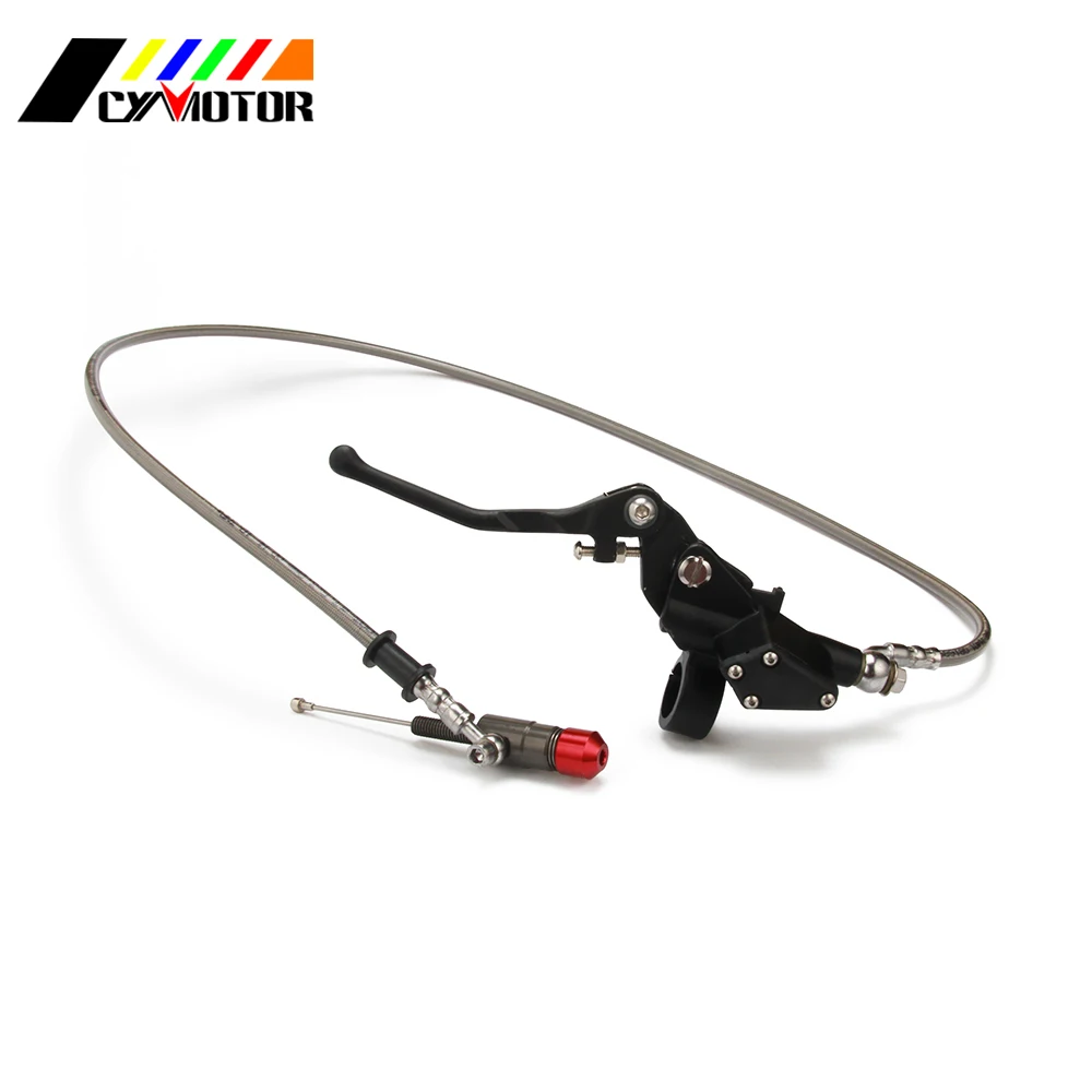 1200MM Motorcycle Hydraulic Clutch Lever Master Cylinder For 125-250cc Vertical Engine Dirt Bike ATV Enduro Motocross