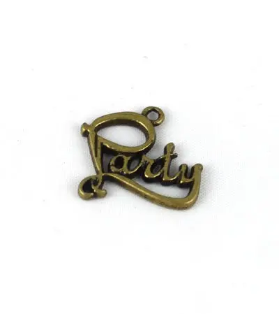 

FREE SHIPPING 600PCS Antiqued Bronze Party Charm A13031B