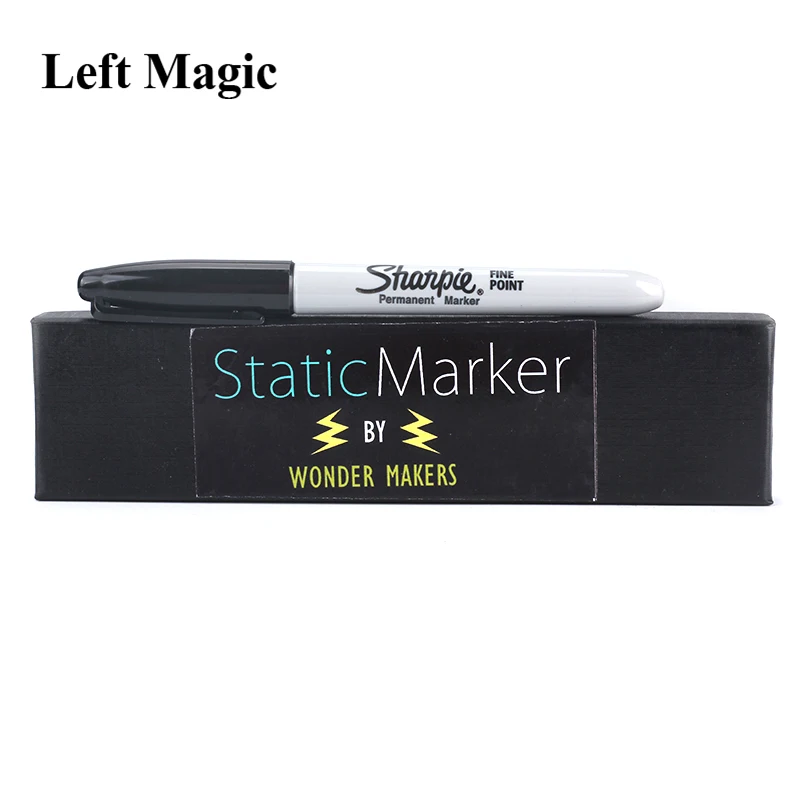 Static Marker By Wonder Makers (Gimmicks and Online Instructions) Illusions Magic Tricks Mentalism Street Magia Profesional