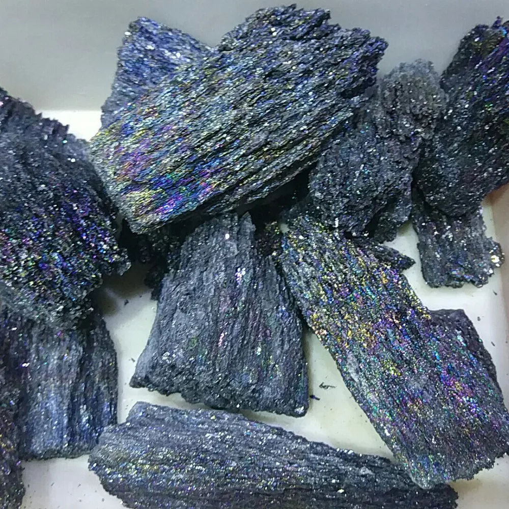 2lb SILICON CARBIDE Carborundum SPARKLY RAINBOW  CRYSTAL Mineral Specimen