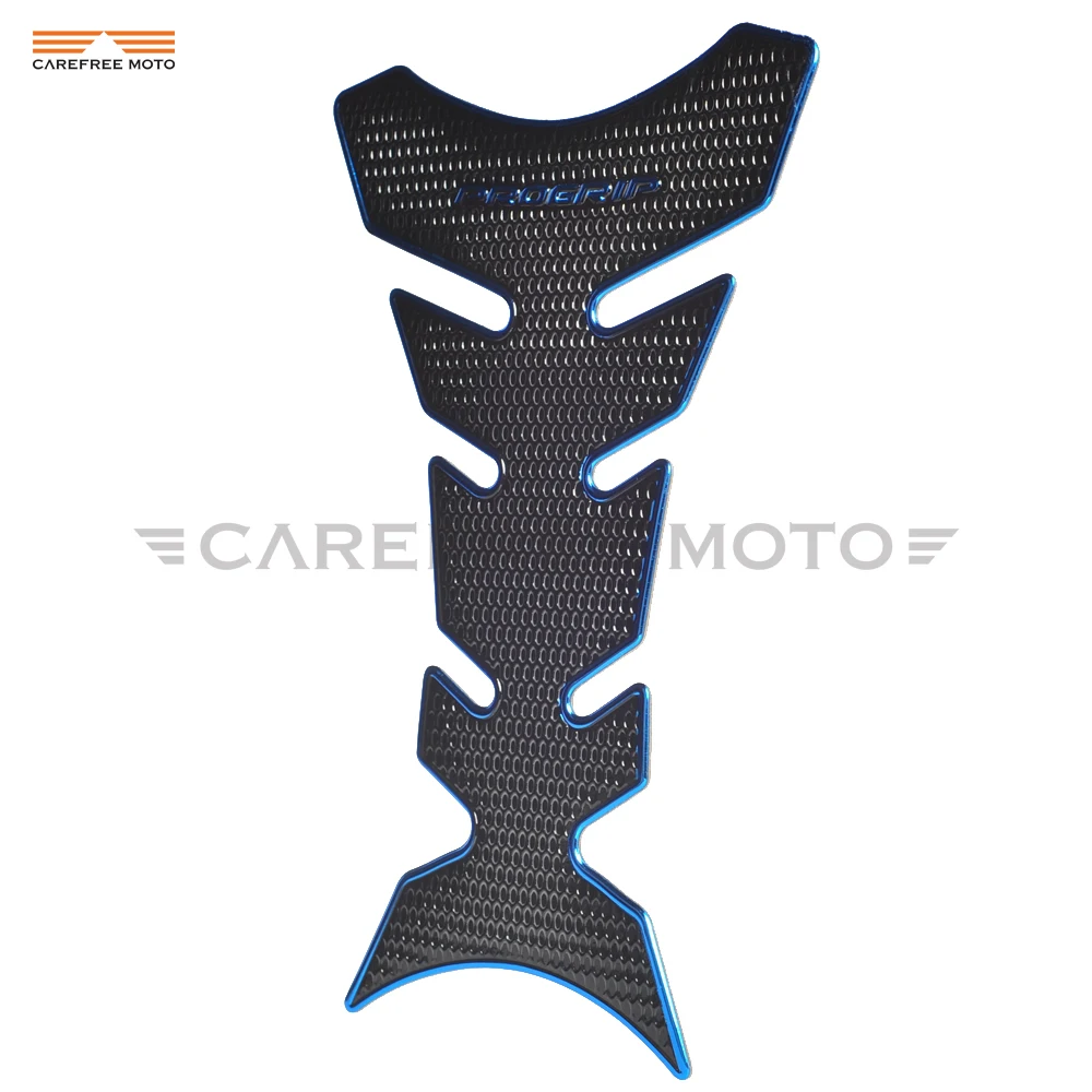 Pegatina de goma 3D para motocicleta, Protector de almohadilla de tanque de combustible de Gas, calcomanías, funda para Honda, Yamaha, BMW, Kawasaki, Suzuki