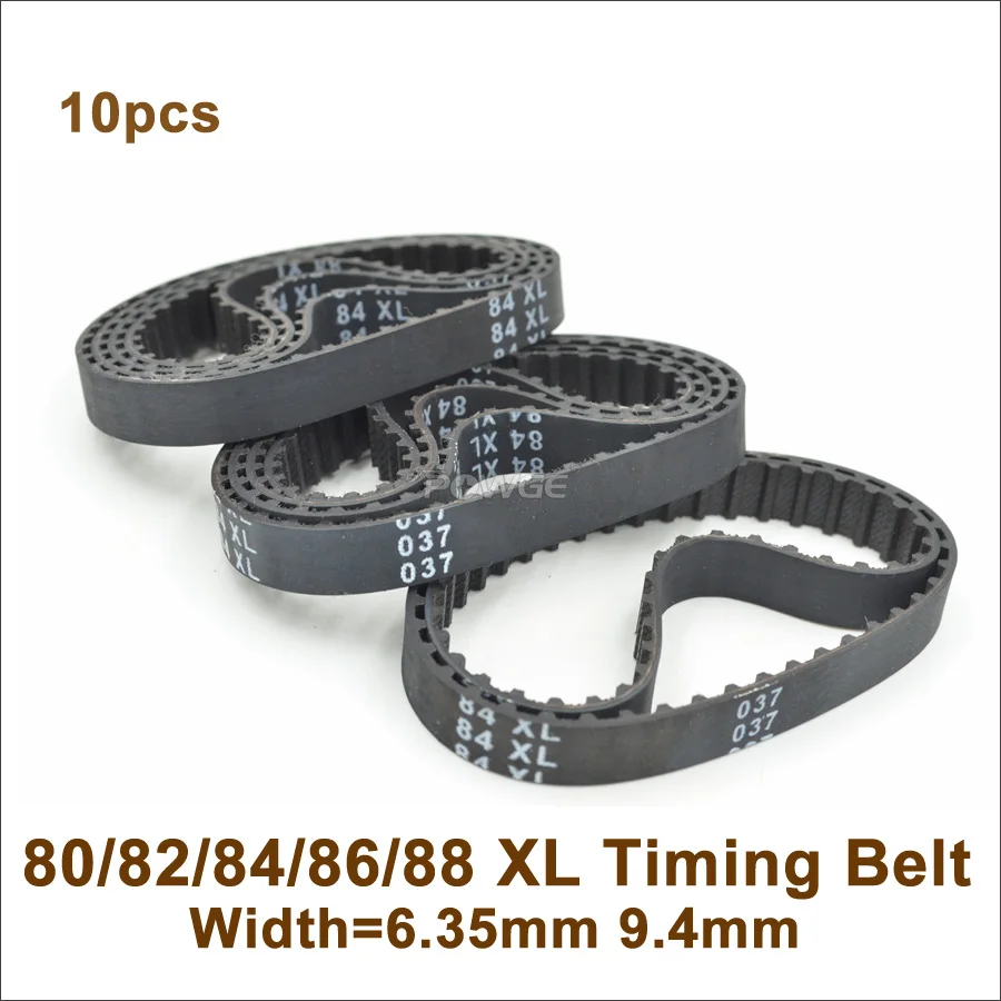 POWGE 80/82/84/86/88 XL Timing Belt W=025