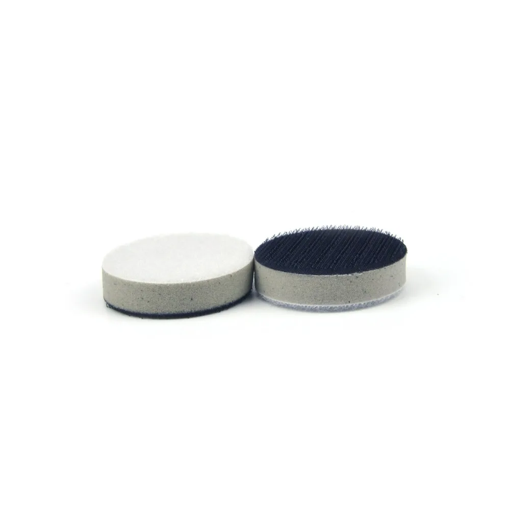 2PCS 2 Zoll (50mm) hohe Dichte Schwamm Oberfläche Schutz Interface Pads für 2 "Zurück-up Schleifen Pad und Haken & Loop Schleifen discs