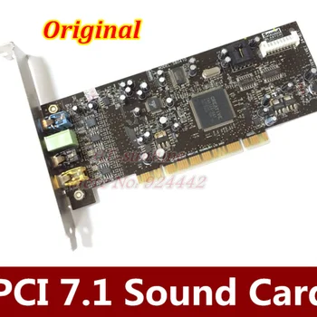 Original CREATIVE LABS Sound Card BLASTER SB0410 PCI 7.1 24Bit Sound Card SB0410