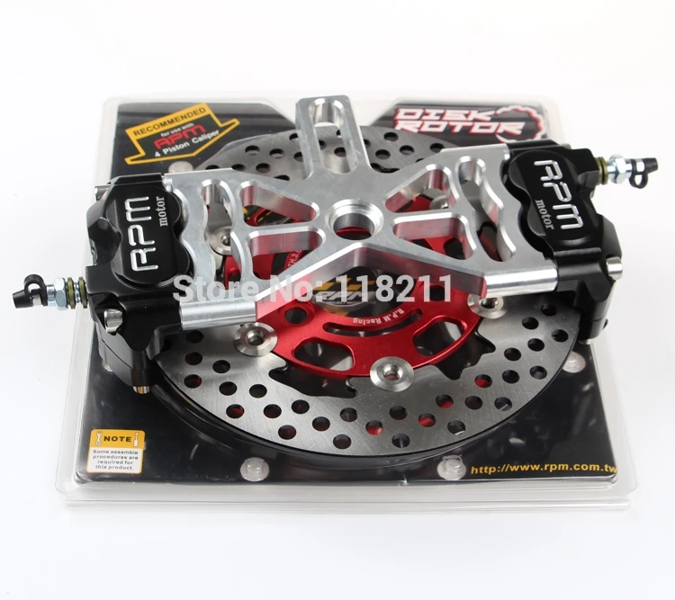 Motorcycle Scooter Motorbike Dirt Bike 2 Brake Calipers Adapter/bracket For Rear Flat Fork Brake System For Honda Yamaha