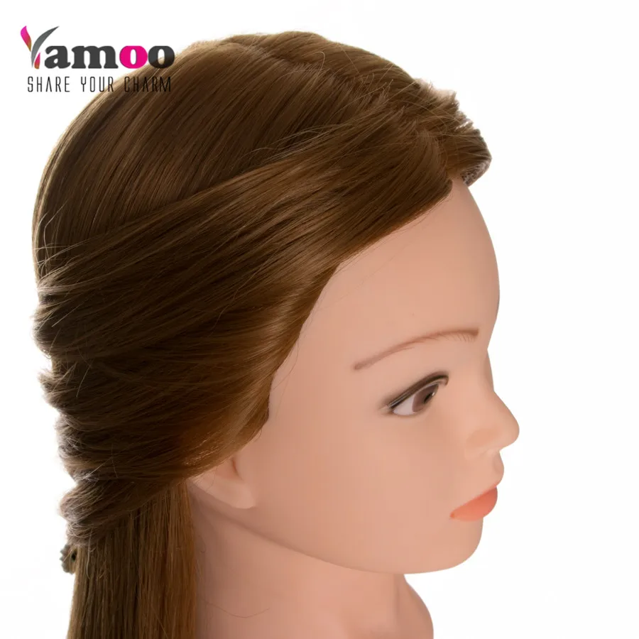 Cosmetology Mannequin Heads with Hair   Mannequin Head Can Be Curly With Makeup