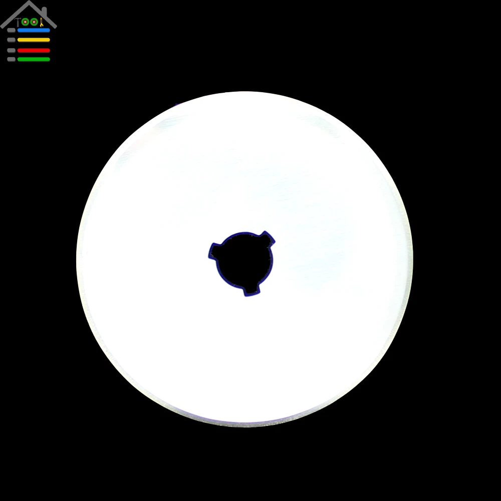 Autotools home-شفرات دوارة لقطع القماش المرقع والجلود والفولاذ ، شفرات دائرية للخياطة وخياطة اللحف لـ Olfa ، 45 ، 60 ، 28 ، 18 مللي متر #2