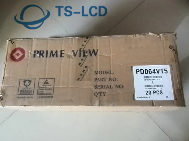 100% Test Originele Kwaliteit Een Goede Kwaliteit Pvi E Inkt 6.4 Inch Pd064vt5 Industriële LCD-Scherm 12 Maanden Garantie