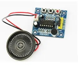 ISD1820 Sound Voice Recording Playback Module With Mic Sound Audio + Loudspeaker