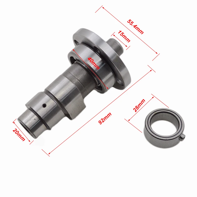 Motorcycle Camshaft Cam Shaft Assy Rocker Arm for Honda WY125 WY125-A CB250 Orion t8 150cc Dirt Bike Off-road Go Carts Buggy ATV