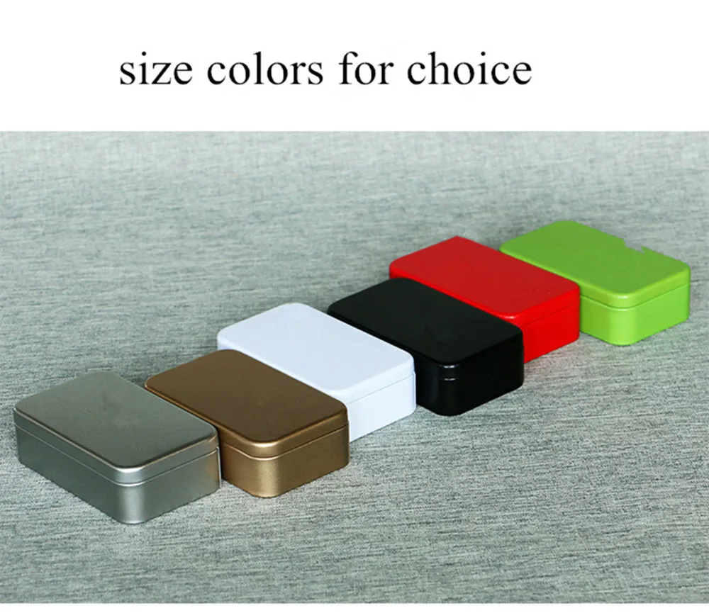 

Rectangle Tin Box for Tea Packing, Soap Box, Candy Box, Promotional Gift Metal Box, Size 110x65x32mm