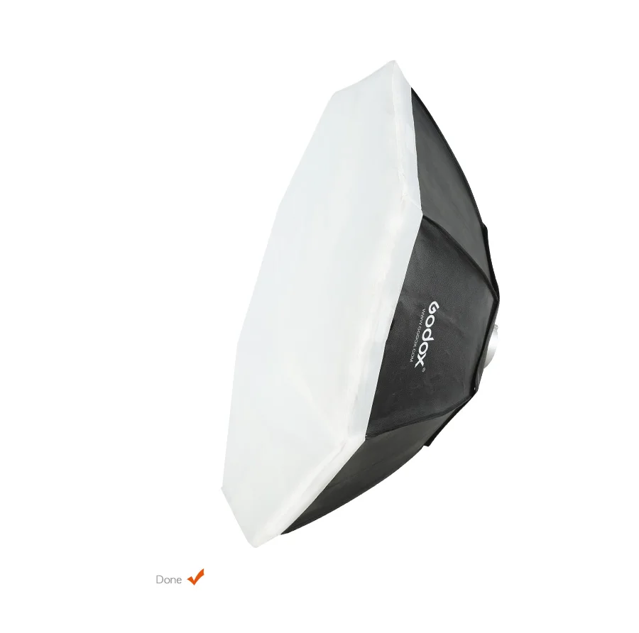 thumbnail image 2 of Godox 140cm Octagon Softbox With Honeycomb Grid – Bowens Mount, 47in 2 of 3