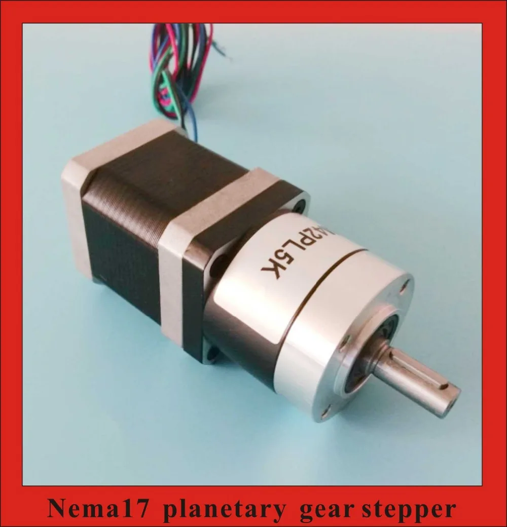 15:1 20:1 25:1 30:1 50:1 100:1 Planetary nema17 Geared Stepper Motor Length 40mm