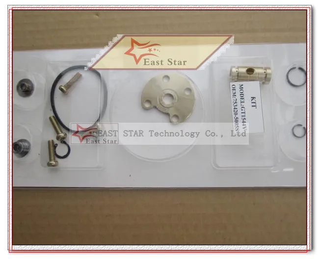 

Turbo Repair Kit Turbocharger rebuild Kits GT1544V 753420-5005S 753420 For Peugeot 307 For Citroen C2 C3 C4 C5 DV6TED4 1.6L HD