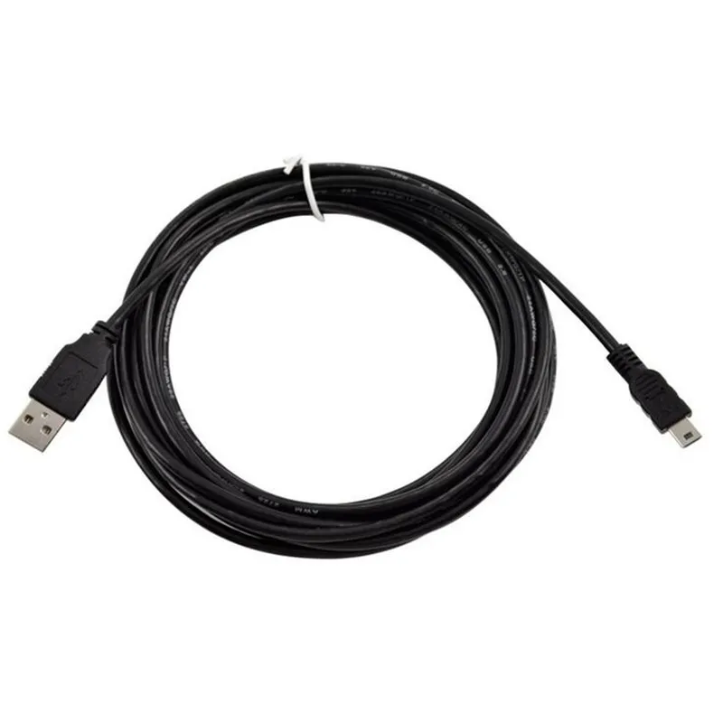 LBSC-Cable de datos USB 4,5 A macho A MINI B 5 PIN 5 P macho MP3, 15 pies, 2,0 M