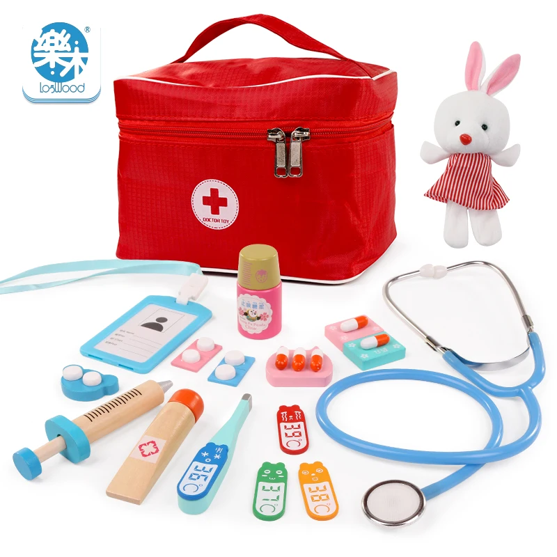 Bûwood – jeu de rôle pour enfant, jeu de docteur, boîte à médicaments pour dentiste, pour fille