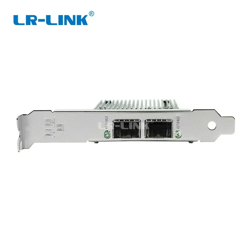 LR-LINK 9802BF-2SFP + 10Gb 네트워크 카드 PCIe X8 듀얼 포트 광섬유 서버 어댑터 인텔 82599 E10G41BTDA X520-DA2 비교