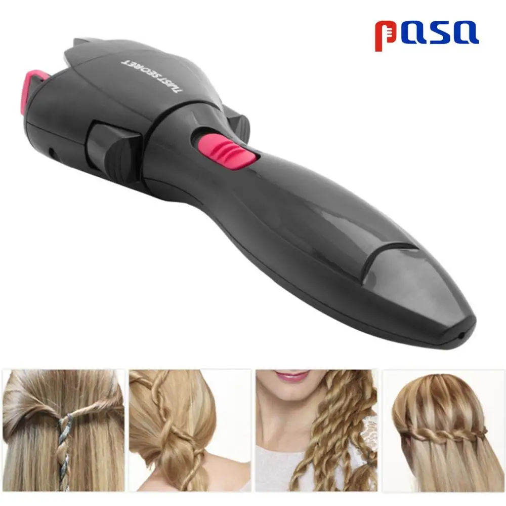 Electric Hair Styling Tool Automatic Knitted Device Hair Braider Styling Two Strands Twist Braid Maker Hair Braider DIY Electric