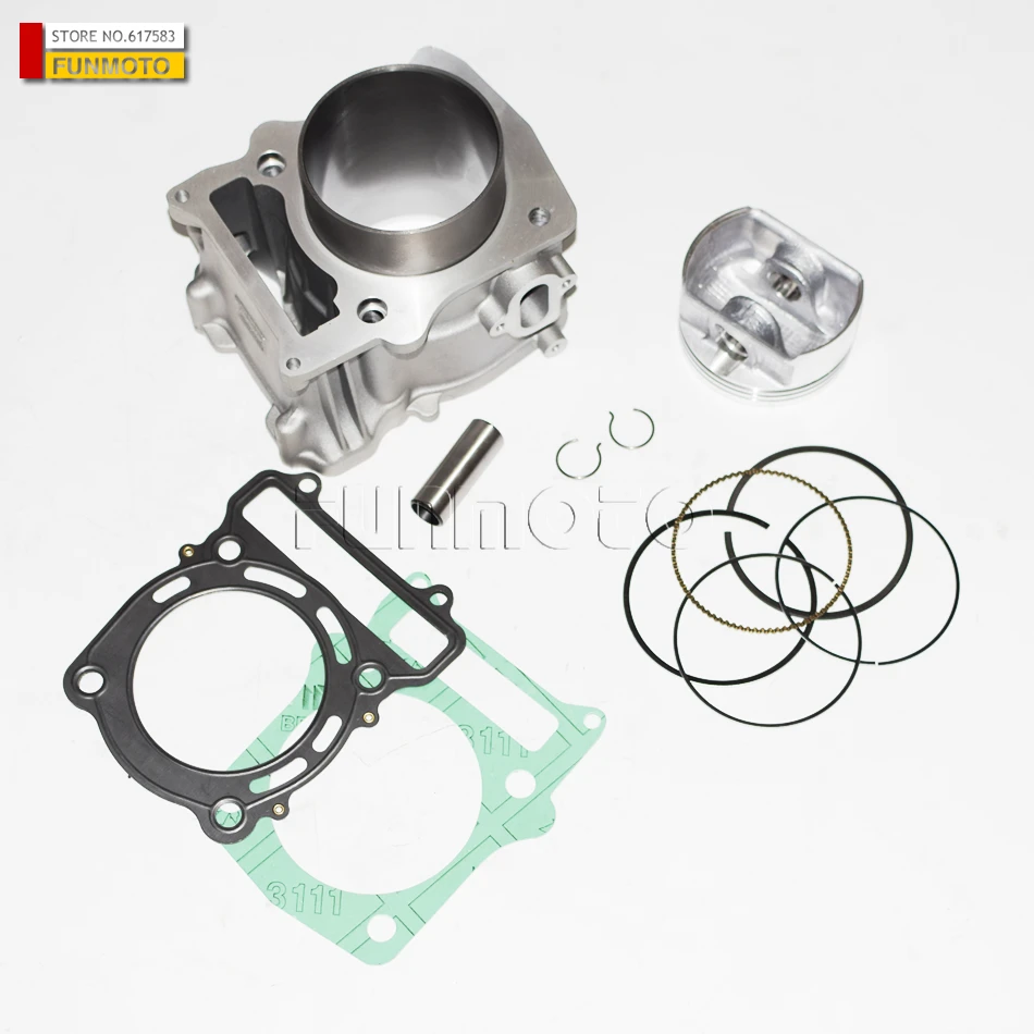 GASKETS/CYLINDER/PISTON/PIN/RINGS/CIRCLIP SUIT FOR  HISUN 550CC ATV/HS550