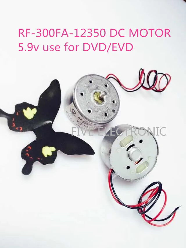 RF-300FA-12350 Micro DC MOTOR , 300 MOTOR   use for DVD PLAYER/REPEATER/RECORDER/DIY MODELS