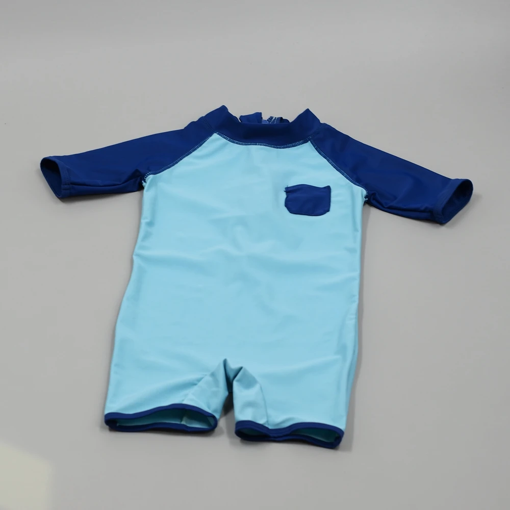 

Chumhey 3-5T Baby swimwear sunscreen one piece infant boys bathing suit kids beachwear child baby swimsuit for diving surfing