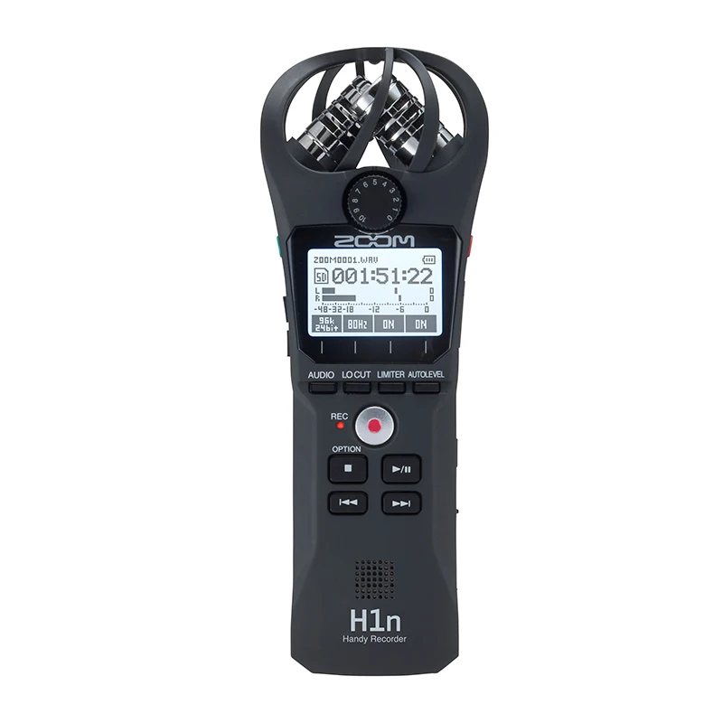 ZOOM H1N Handy Recorder Digital Camera Audio Recorder Stereo Microphone for Interview SLR Recording Microphone Pen with gifts