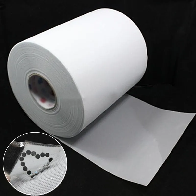 24cm Width 10m Hot Fix Rhinestone Paper Heat Transfer Mylar Tape Iron On Crystal Film Paper DIY HotFix Rhinestone Motif