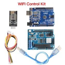 Bluetooth WiFi Handle Controller Kit for Arduino Robot Arm Gripper Tank Car Chassis DIY STEM Kit