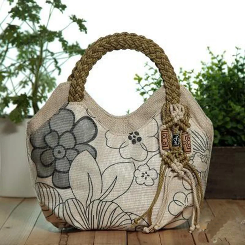 British wind handbags national wind handbags woven handbags retro fashion small handbags leisure vacation shoulder bag