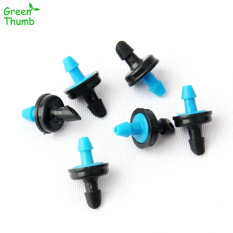 300pcs 2L Irrigation Blue Pressure Compensation Micro Irrigation Stabilizer for Garden Horticulture Water Saving Irrigation