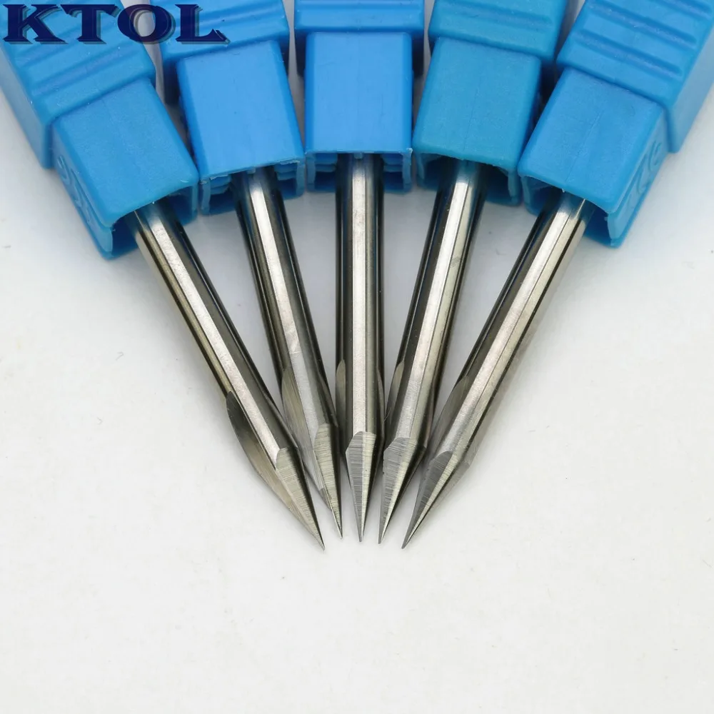 Sulco em v para roteador, 4x0.2mm, 25 graus, 1 flauta, pontas de roteador, cnc, cortadores de fresa para aço, alumínio, metal, ferramentas de gravação 3d