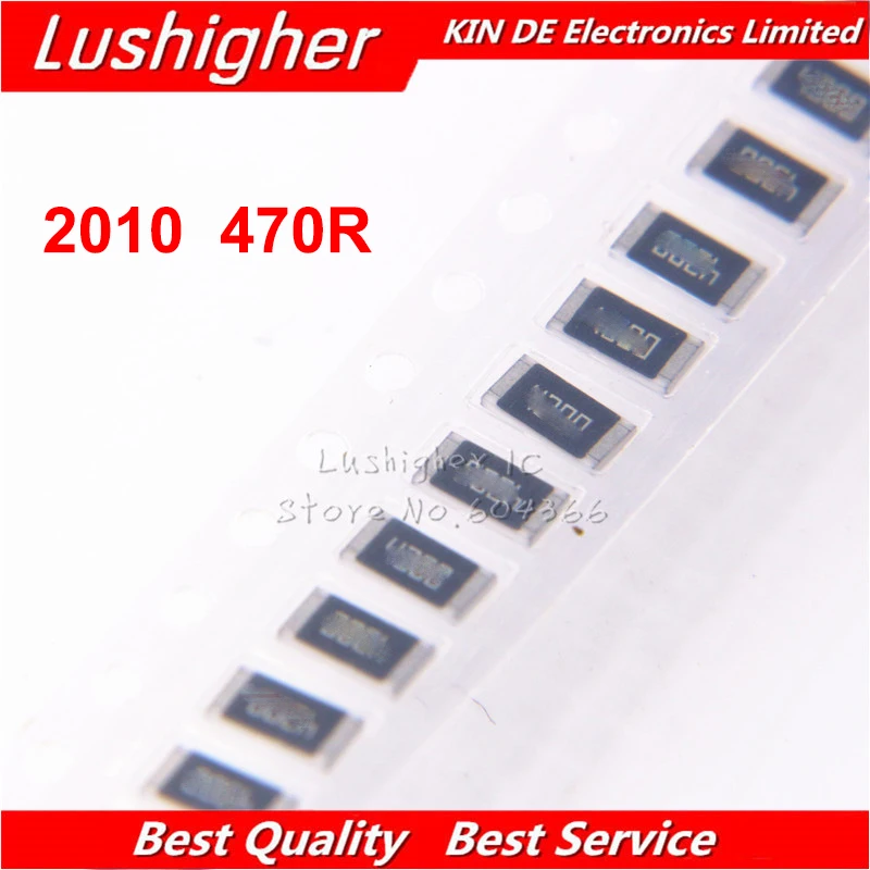 100PCS 2010 SMD Resistor 3/4W 1% 470R 470 Ohm 470ohm 4700