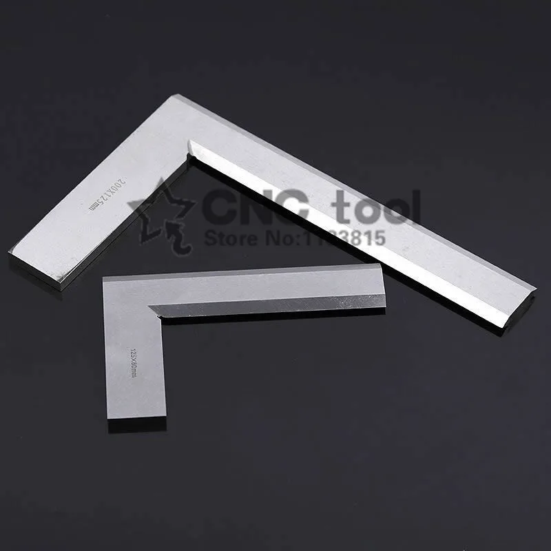 Stainless Steel 1PCS 63*40mm Bladed 90 Degree Angle Try Square Ruler