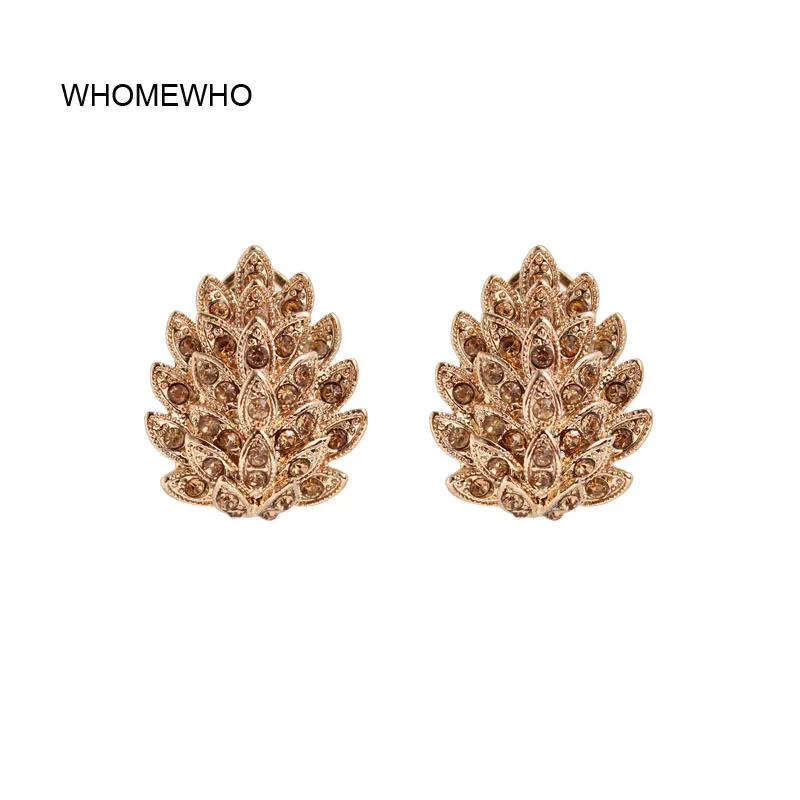 

Peacock Tail Stud Earrings Fashion Party Jewelry