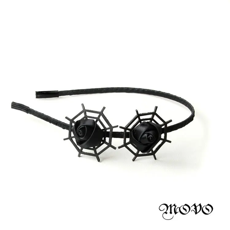 

Princess Lolita Gothic black rose fashion handmade hair bands hair accessory hair accessory FG-01