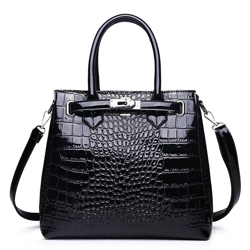 Famous Designer Brand Bags Women Leather Handbags 2019 Luxury Ladies Hand Bags Purse Fashion Shoulder Bags Bolsa Sac Crocodile