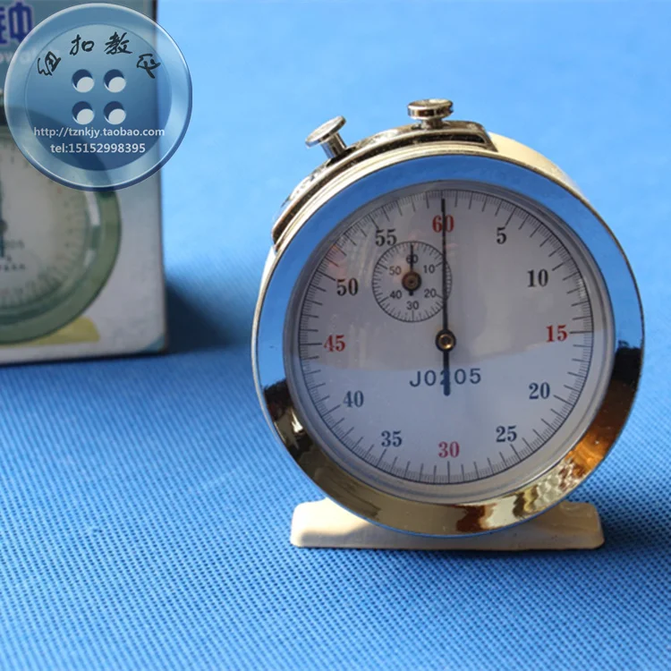 Mechanical stop clock mechanical stop watch 60 seconds 0.2 seconds 0.2s Physical physical education time teaching equipment