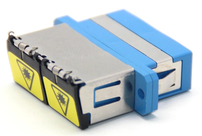 500 шт. SC дуплекс адаптер с затвором металла ftth sc DX муфта SC APC UPC OM3 OM4 OM5 волоконно-оптический разъем Избегайте лазерного ELINK