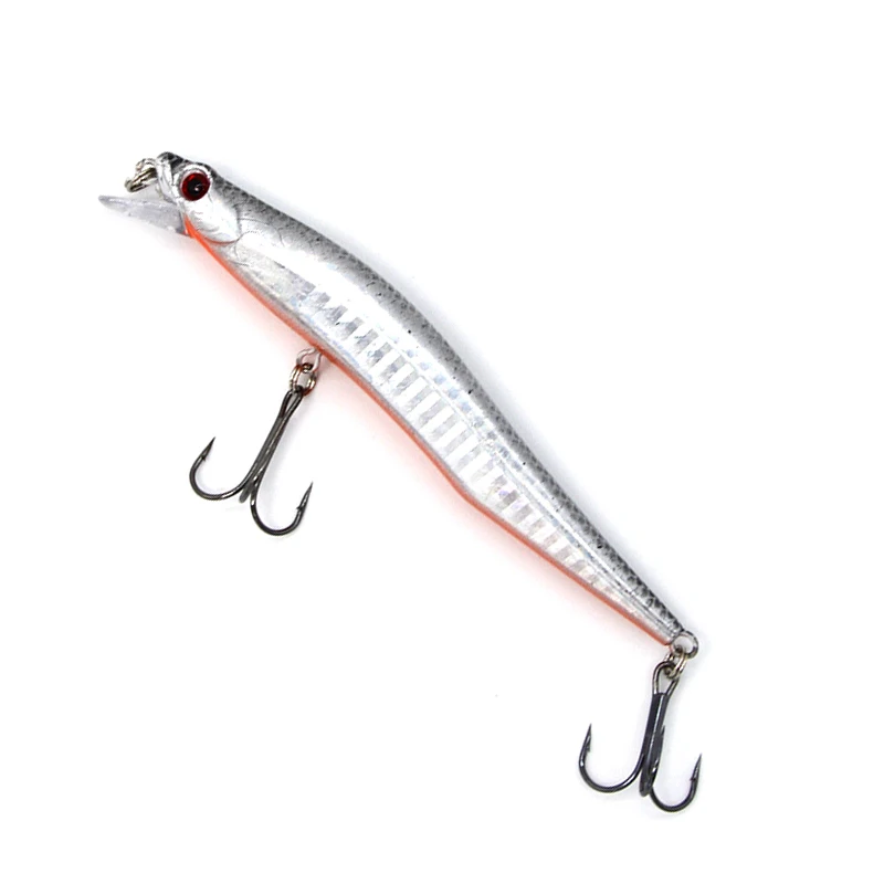 1piece 12cm 10g Artificial Bait Wobbler Minnow Fishing Lure Long Shot Pesca Floating Fishing Lures Hard Bait Tackle 3D Fish Eye