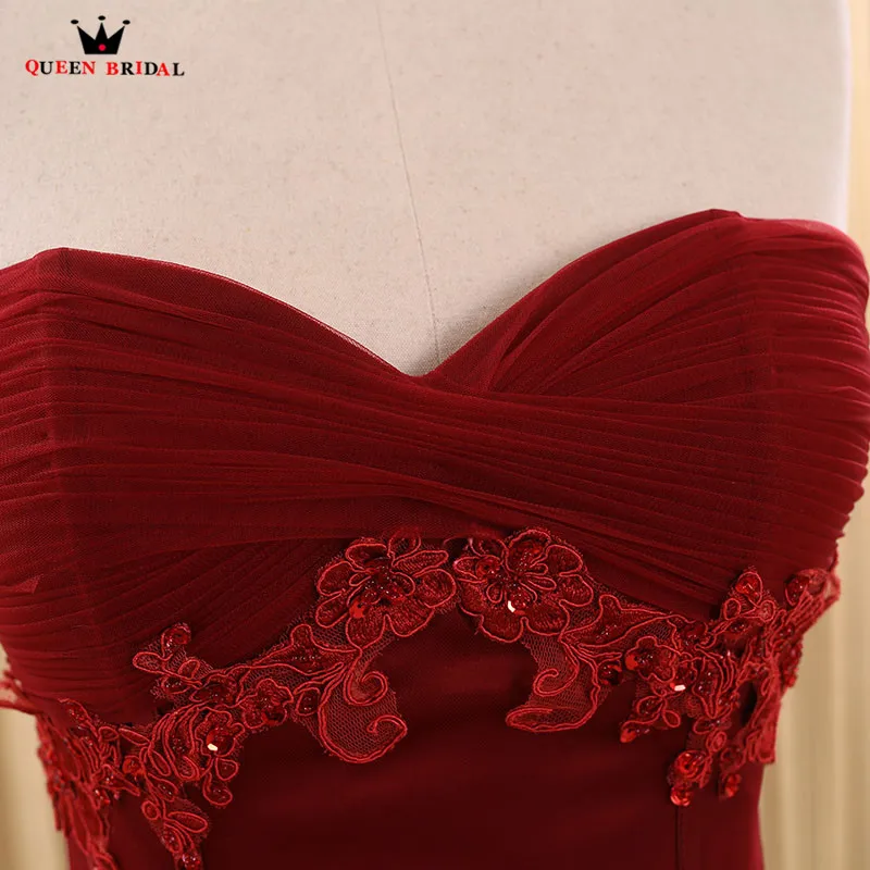 Custom Size Ball Gown Sweetheart Lace Formal Wine Red Wedding Dresses Bridal Wedding Gowns 2023 New Vestido De Noiva WD90