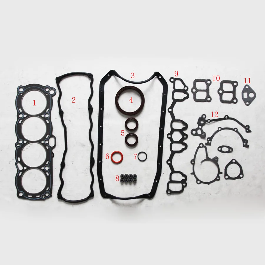 CA20S For Nissan BLUEBIRD AND STANZA AND LAUREL 2.0L Overhaul Package Full Set Engine Gasket 10101-13E87 50094700 Mechanging