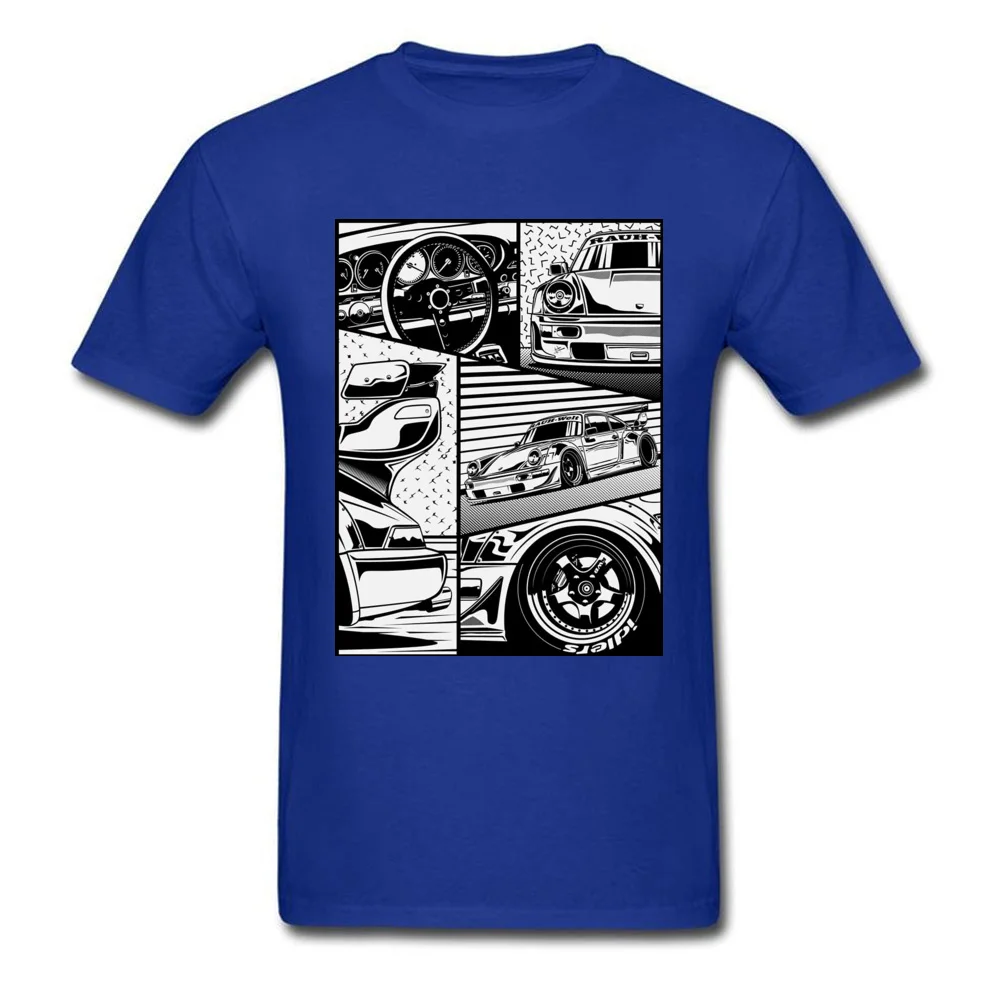 Japanese Car Details Structure Tshirts Auto Car Summer Fall 100% Cotton O-Neck Men T Shirt Short Sleeve Printed Clothes