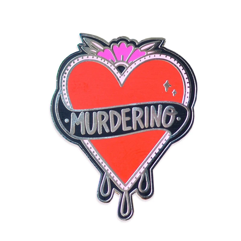 Murdered Murderino SSDGM Hard Enamel Pin Badge