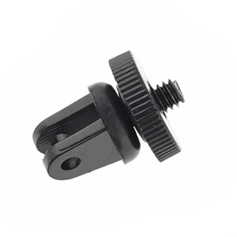 อะแดปเตอร์ยึดสกรูขาตั้งกล้องขนาดเล็กใหม่2ชิ้น/ล็อต1/4 "อุปกรณ์เสริมโมโนพอดสำหรับกล้อง GoPro HERO 12 11 10 9 8 7 6 5 4 3 + 3 2 Xiaomi Yi