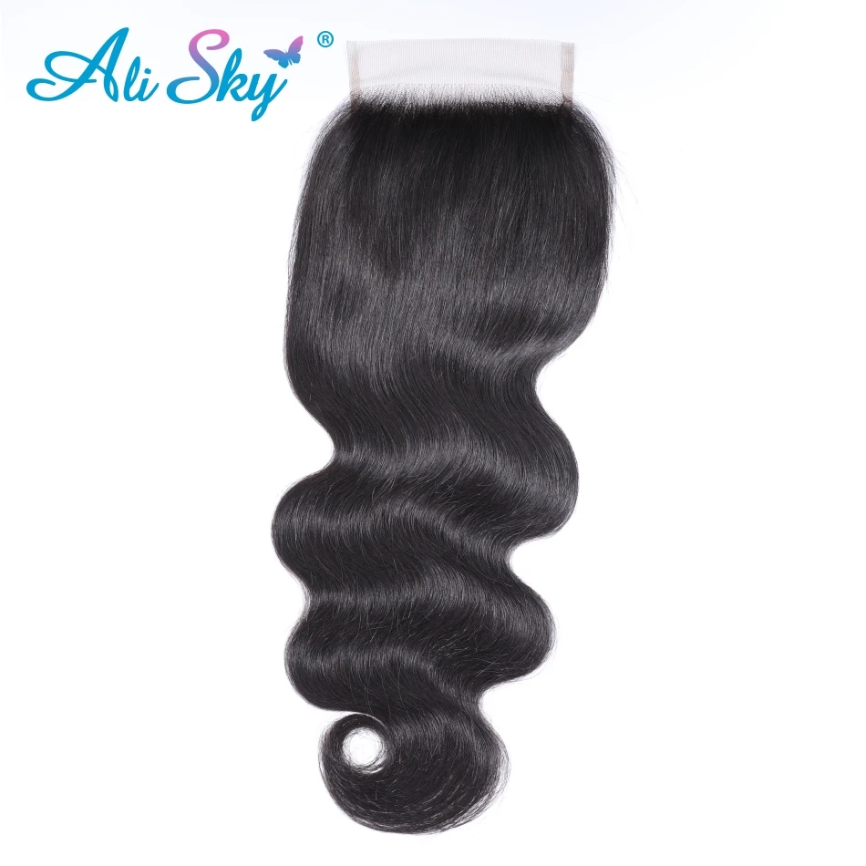 Immagine 5: 20 22 pollici 13x4 frontale in pizzo onda del corpo 4x4 5x5 chiusura in pizzo trasparente capelli Remy brasiliani 100% capelli umani economici morbidi prepizzicati