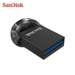 SanDisk usb Flash Drive CZ430 Ultra Fit USB 3.0 32GB 16GB Pen Drives 64GB Up to 130MB/S high Speed usb stick PenDrives 128G 256G