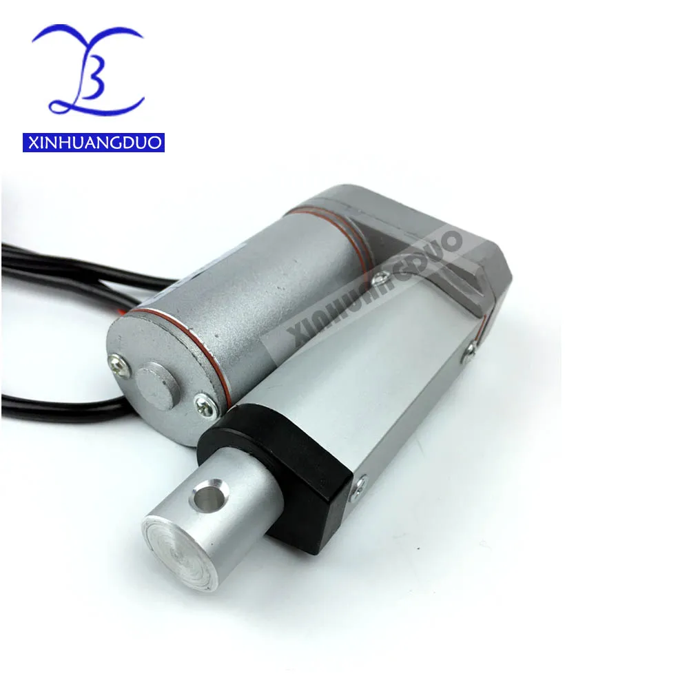 24V 1inch-4inch 25mm 50mm 75mm 100mm stroke 900N /198LBS micro linear actuator electric linear actuator for TV ,door window