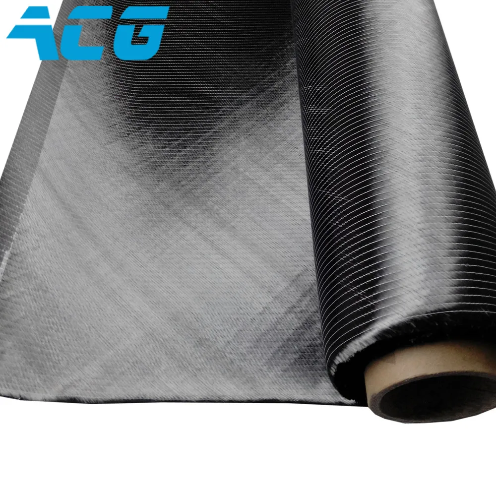 10m/Lot +/-45 Degree 300g Biaxial Carbon Fiber Cloth Fabric